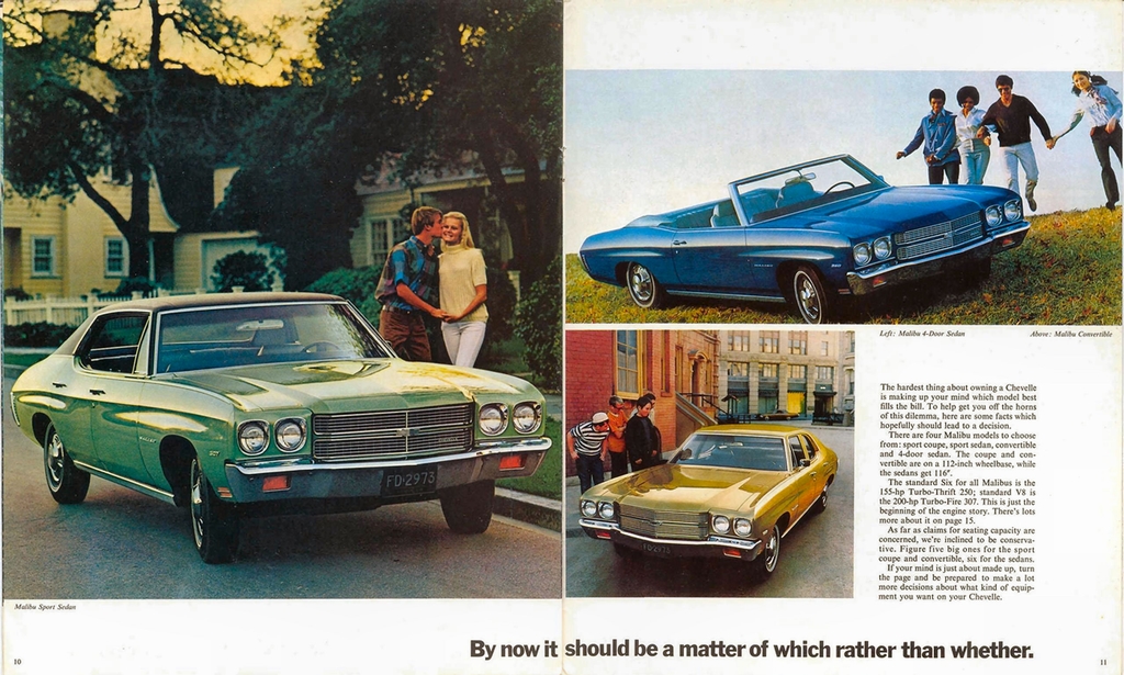 1970 Chev Chevelle Brochure Page 7